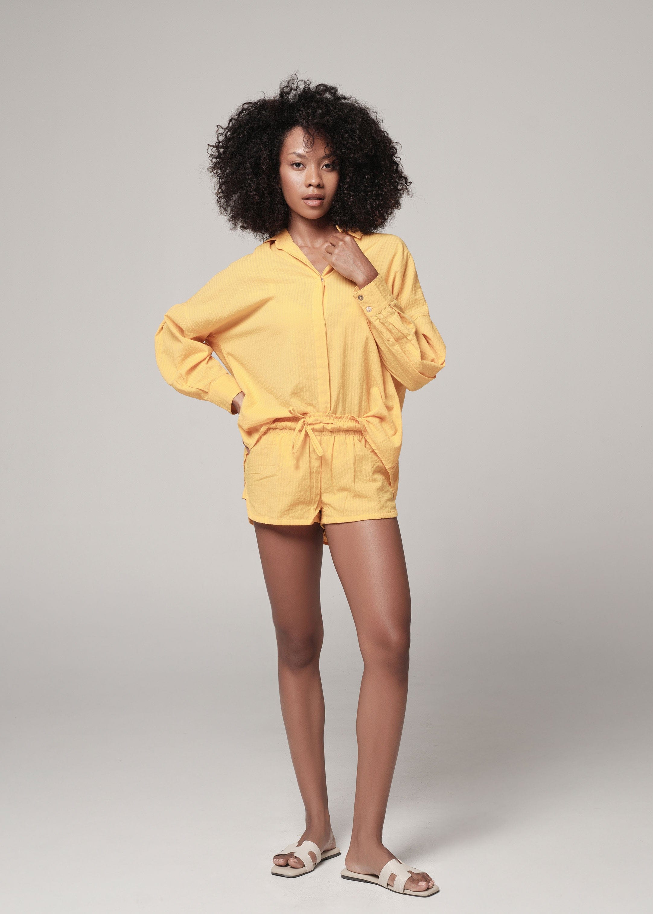 Goleta short Sunflower / S Goleta short | Sustainable Yoga & Off-Duty Wear