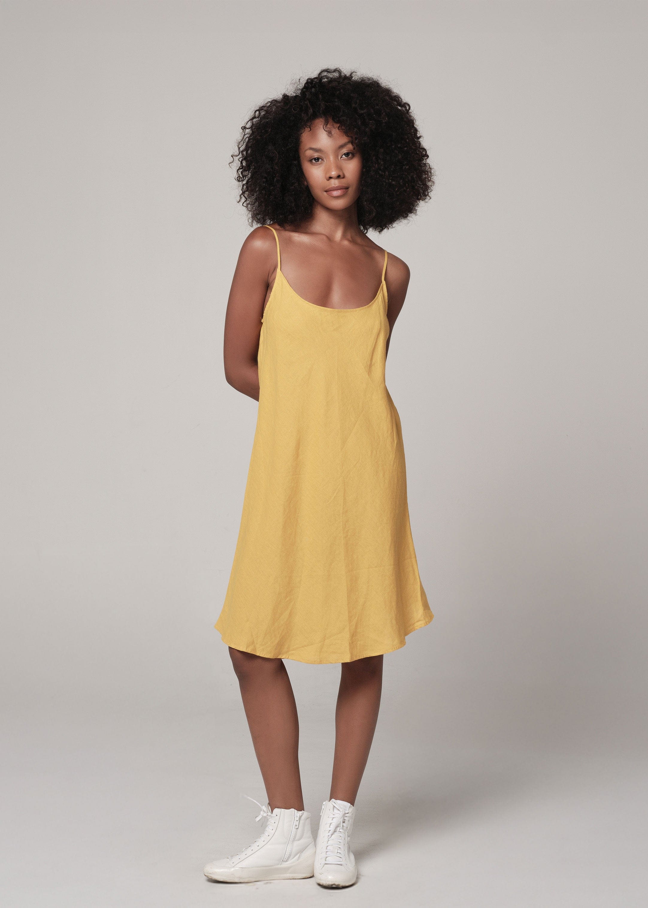 Solis Bias Dress sunflower / SM Solis Bias Dress