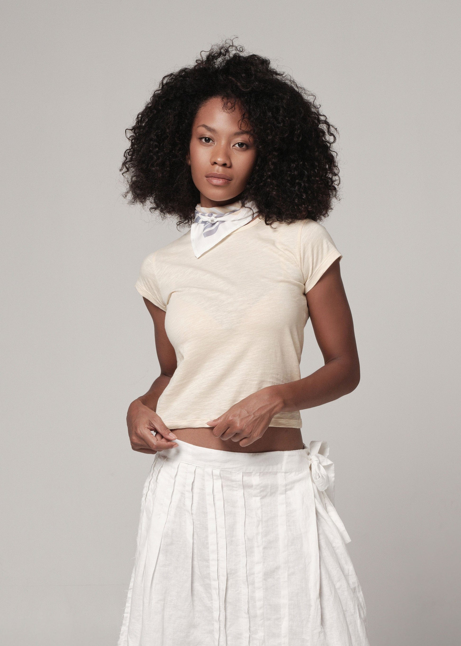 Baby Tee Wheatfields / XS Baby Tee