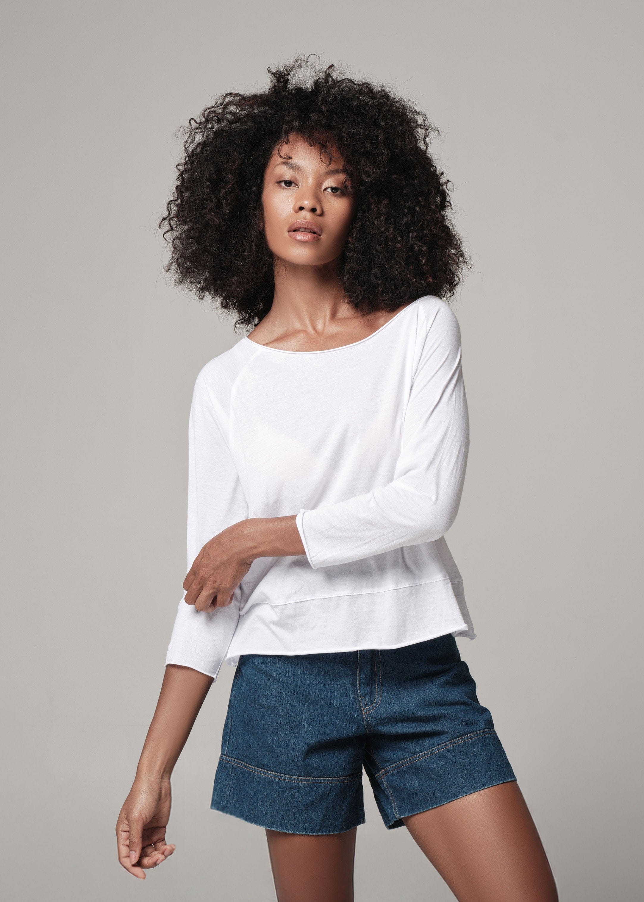 Salt Long Sleeve Tee white / S/M Salt Long Sleeve Tee | Womens Long Sleeve T-Shirt | WE-AR