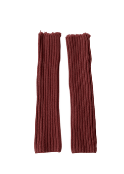 Cashmere Arm Warmers rosewood / ONE LOVE