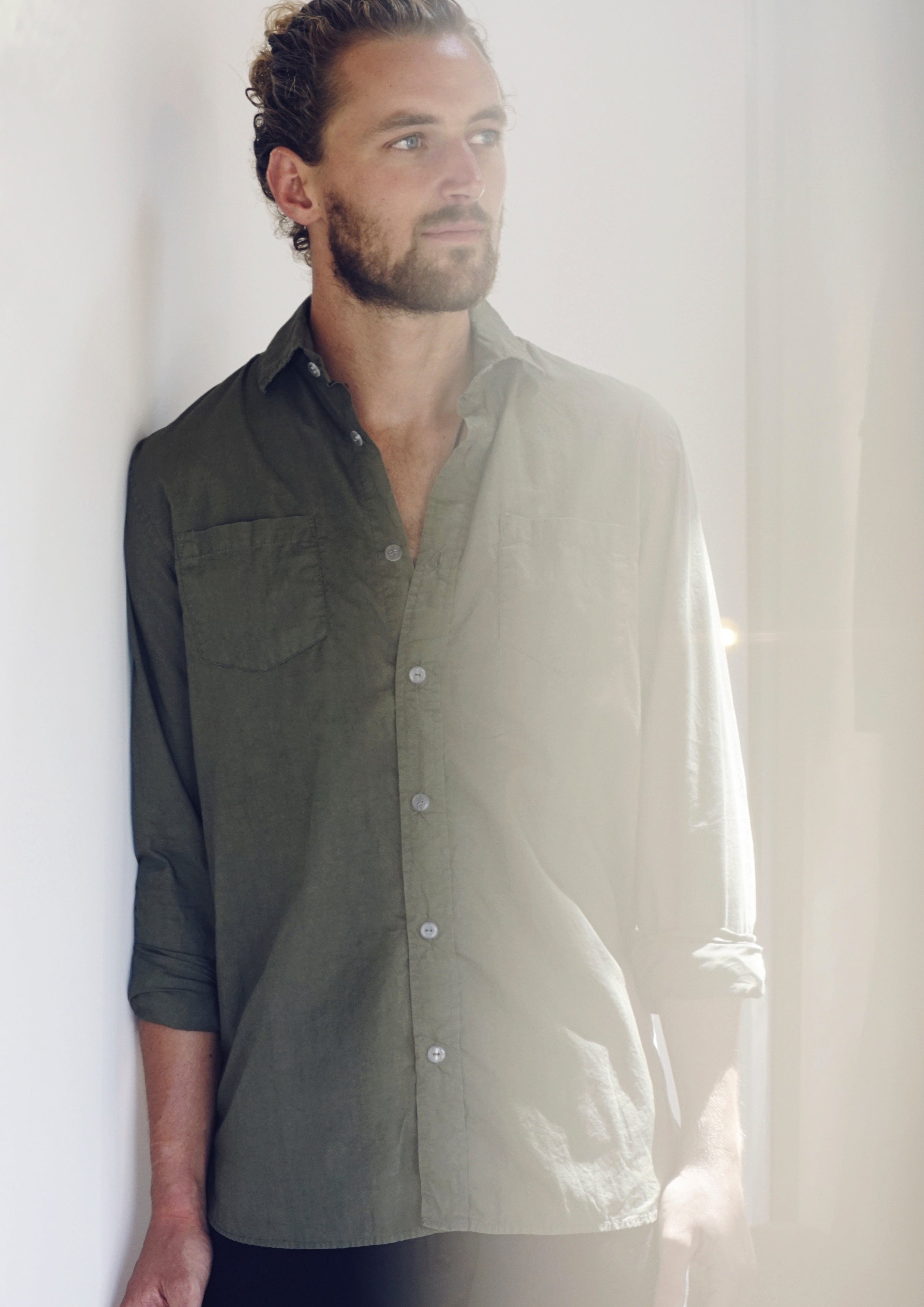 Gramo Shirt cypress / S Gramo Shirt | Cotton Shirt for Men | WE-AR