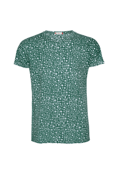 Soham Tee green cosmic dot / M Soham Tee | Supima Cotton T-shirt | WE-AR