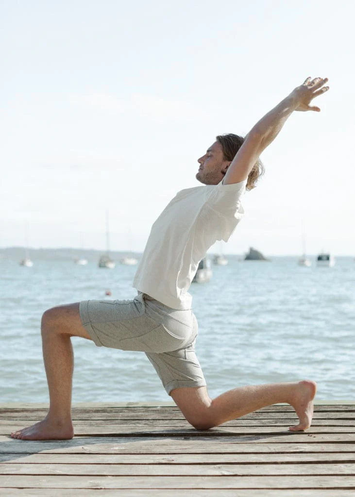Mens shorts 2025 for yoga