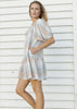 Rope Dress pastel check / one size